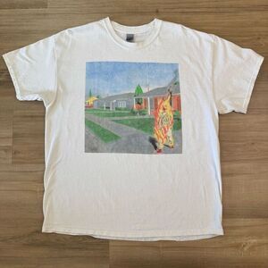 Bad Religion Suffer Album Cover White Band T-shirt Punk Rock Size XL Band Merch